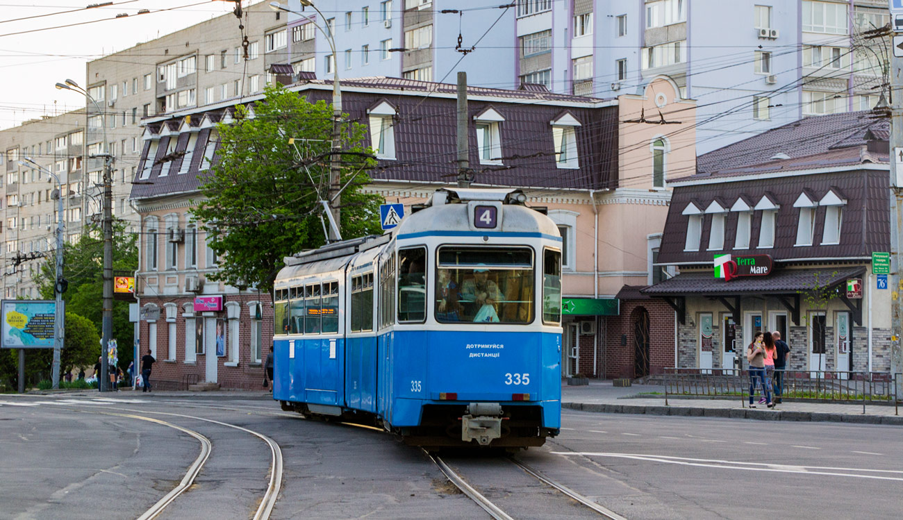 Винница, SWS/SIG/BBC Be 4/6 "Mirage" № 335