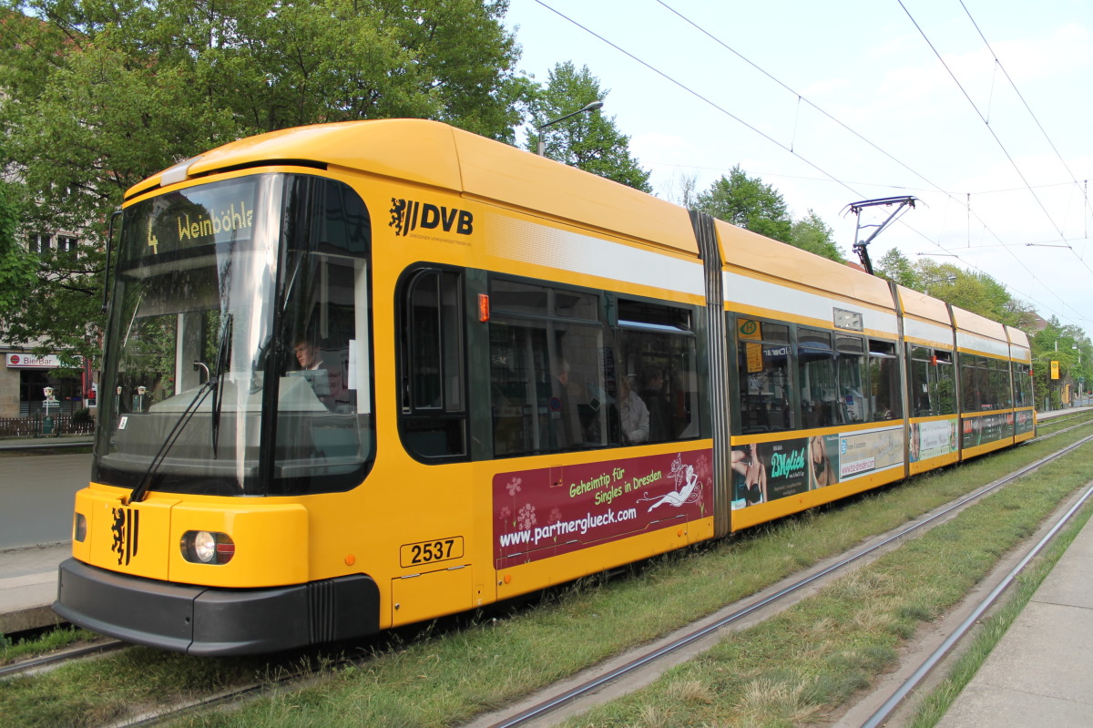 Дрезден, SachsenTram NGT 6 DD № 2537