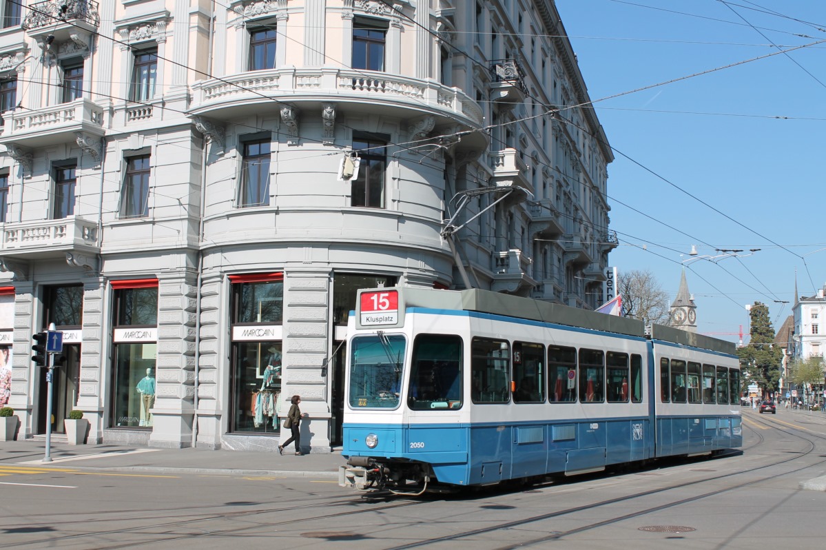 Cīrihe, SWP/SIG/BBC Be 4/6 "Tram 2000" № 2050
