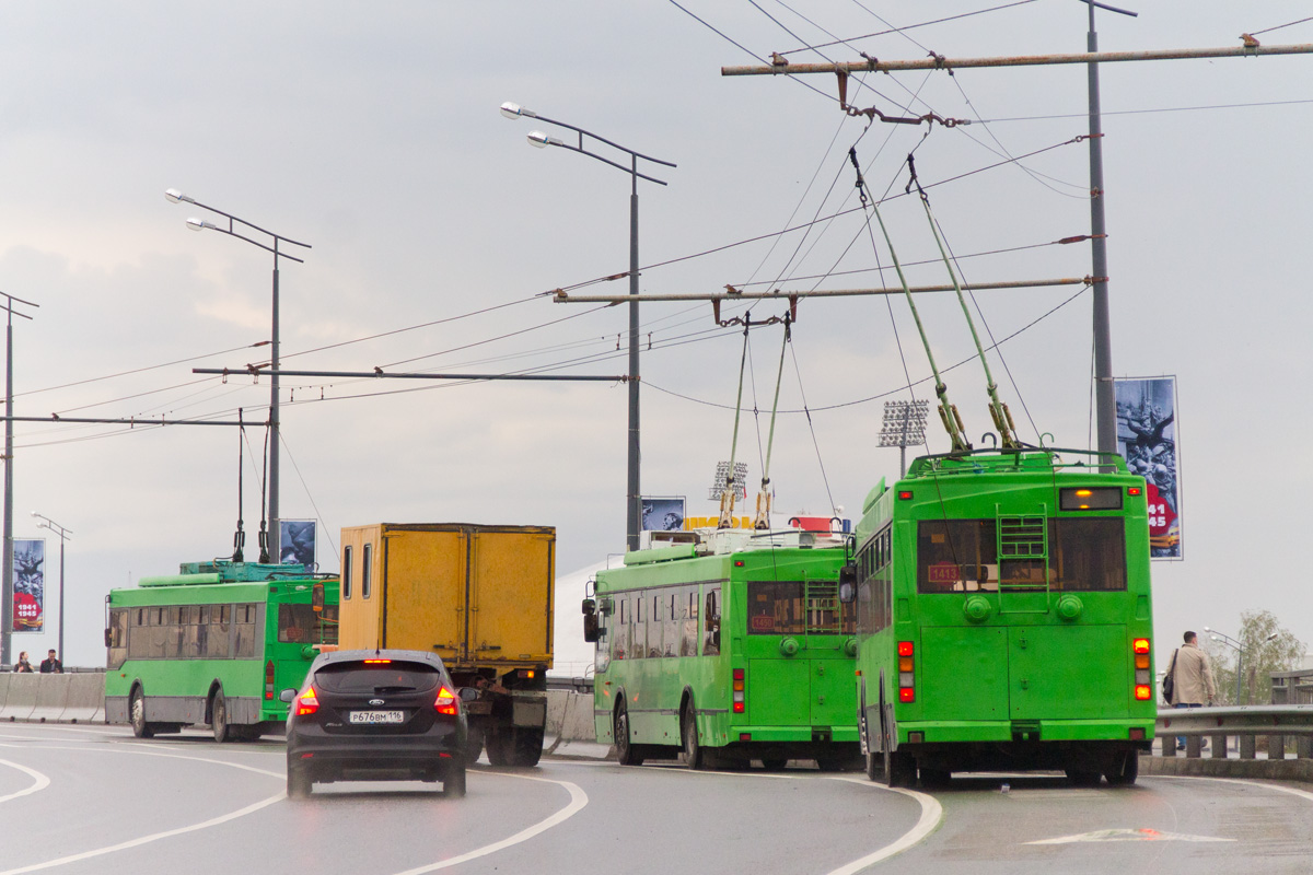 Казань, Тролза-5275.03 «Оптима» № 1413