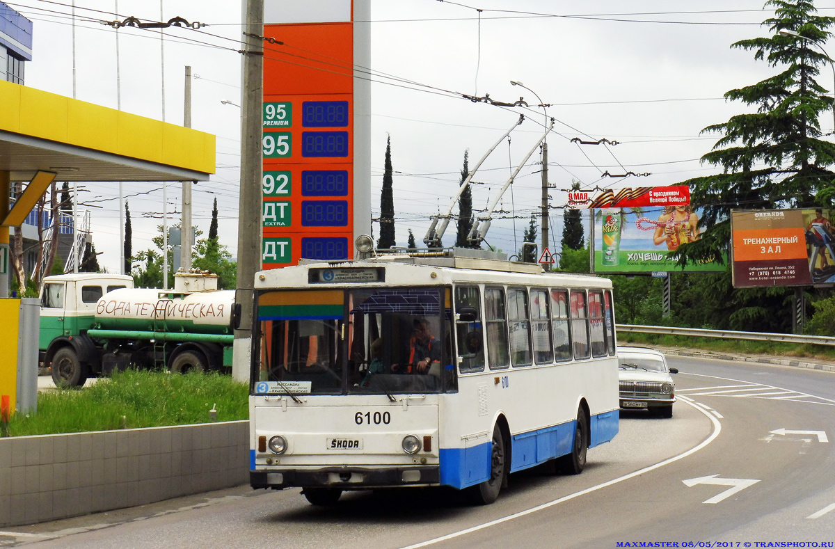 Crimean trolleybus, Škoda 14Tr89/6 Br. 6100