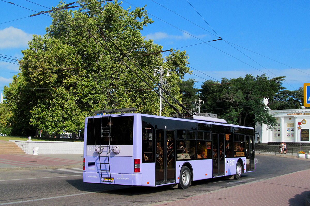 Севастополь, ЛАЗ E183A1 № 1517