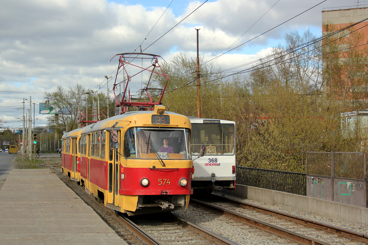 叶卡捷琳堡, Tatra T3SU # 574