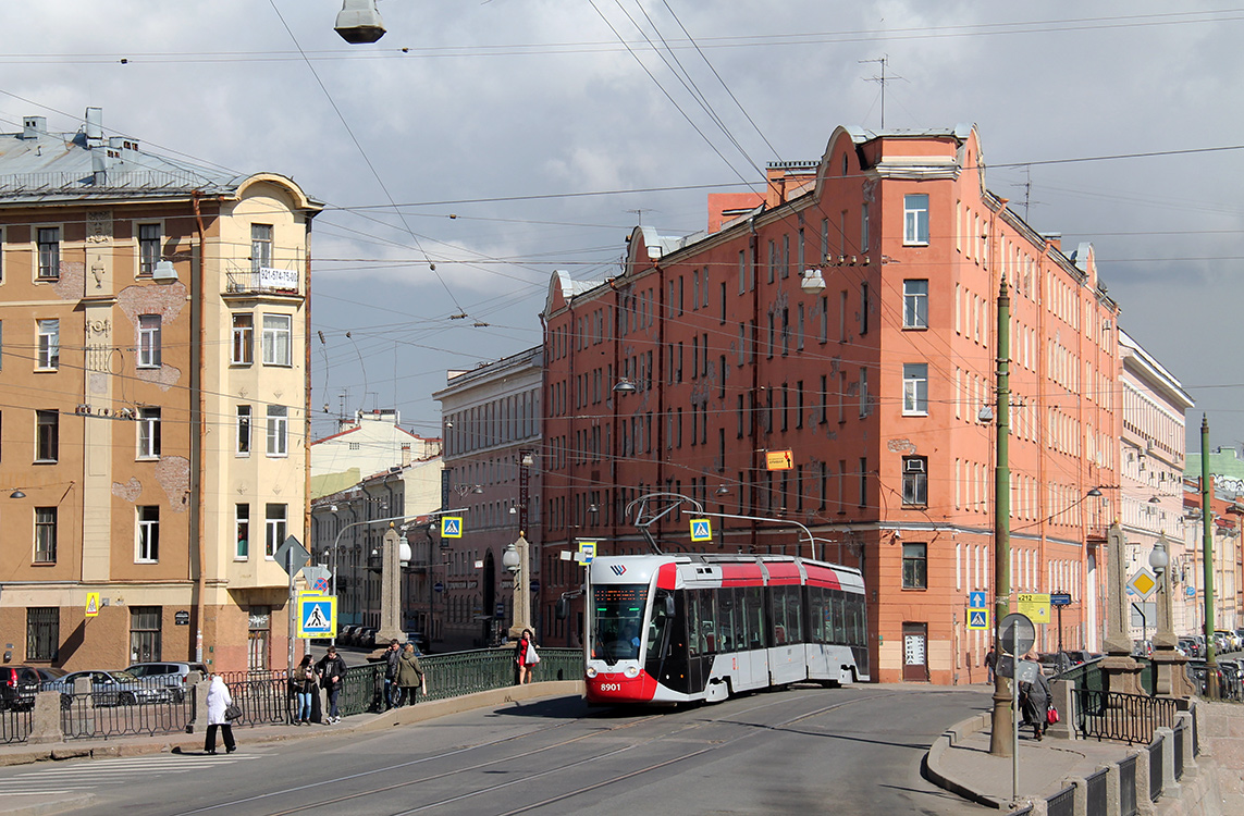 Санкт-Петербург, 71-801 (Alstom Citadis 301 CIS) № 8901