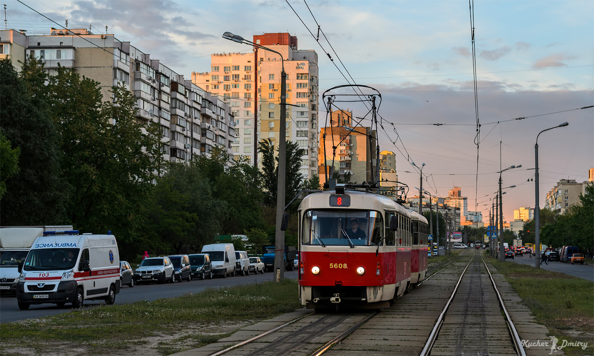 Kiev, Tatra T3SUCS N°. 5608