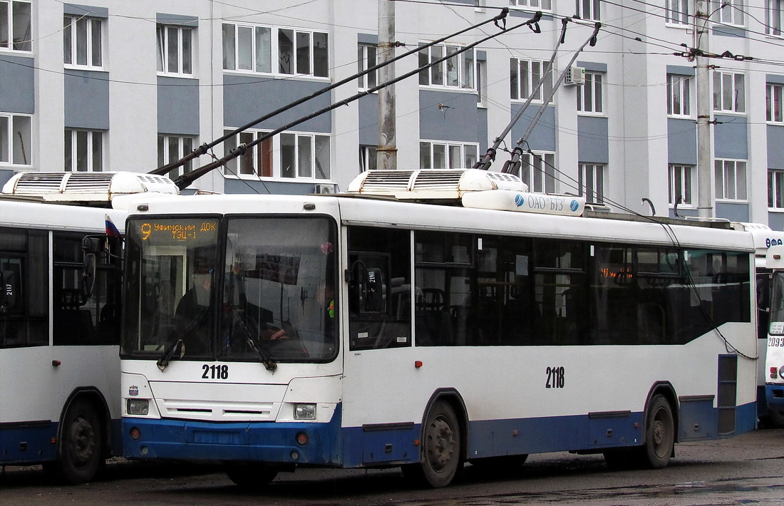 Уфа, НефАЗ-БТЗ 52765Р № 2118