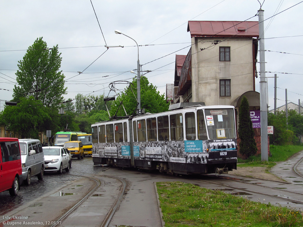 Львов, Tatra KT4SU № 1029