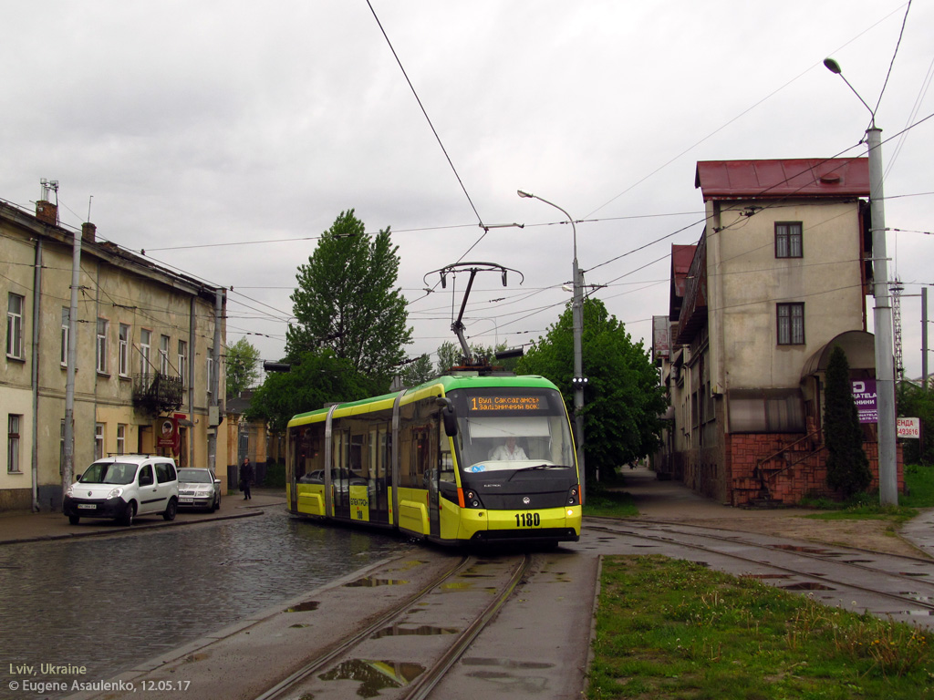 Львов, Electron T3L44 № 1180