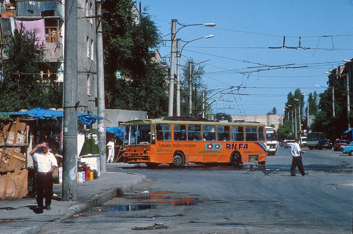 Баку, Škoda 14Tr89/6 № 850; Баку — Сентябрь 1999