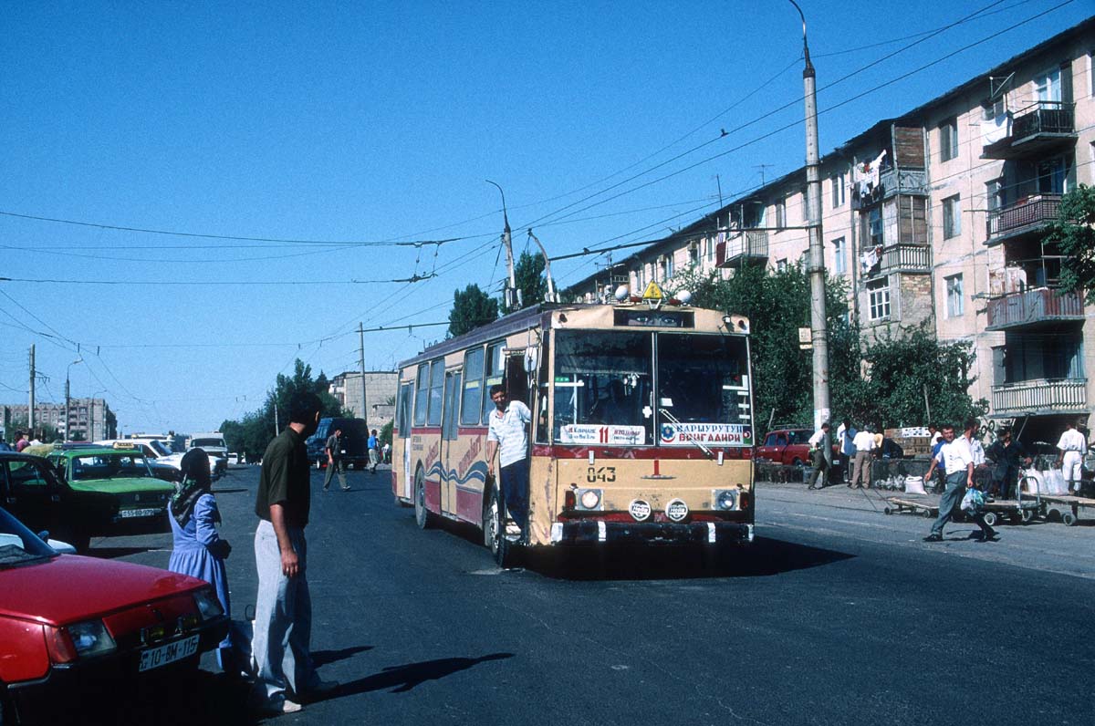 Баку, Škoda 14Tr89/6 № 843; Баку — Сентябрь 1999