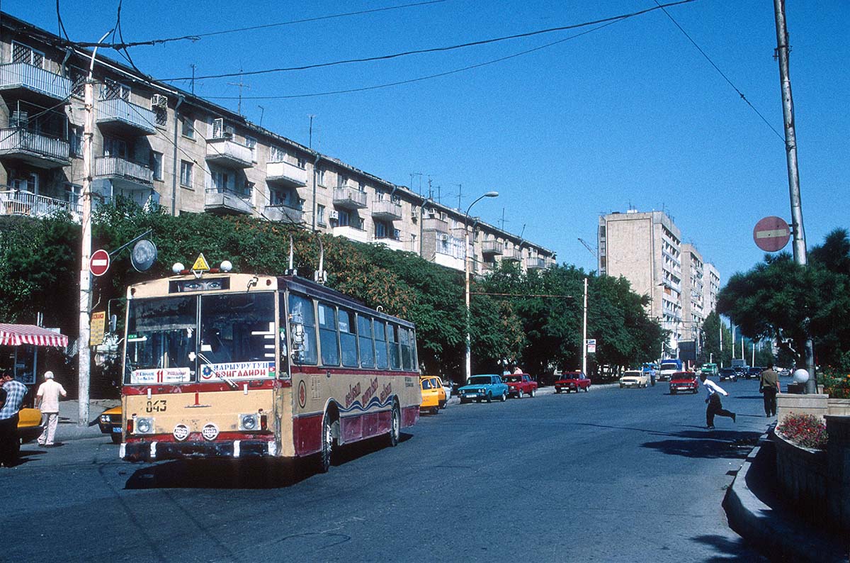 Баку, Škoda 14Tr89/6 № 843; Баку — Сентябрь 1999