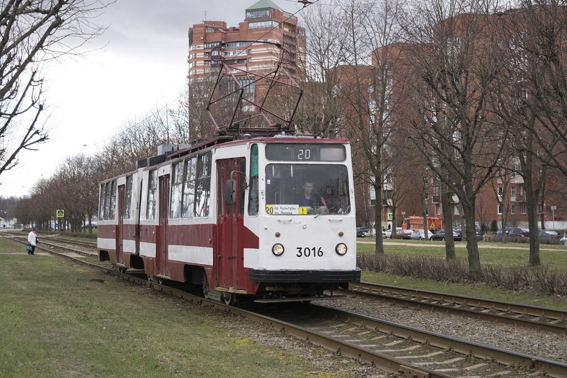 Санкт Петербург, ЛВС-86К № 3016