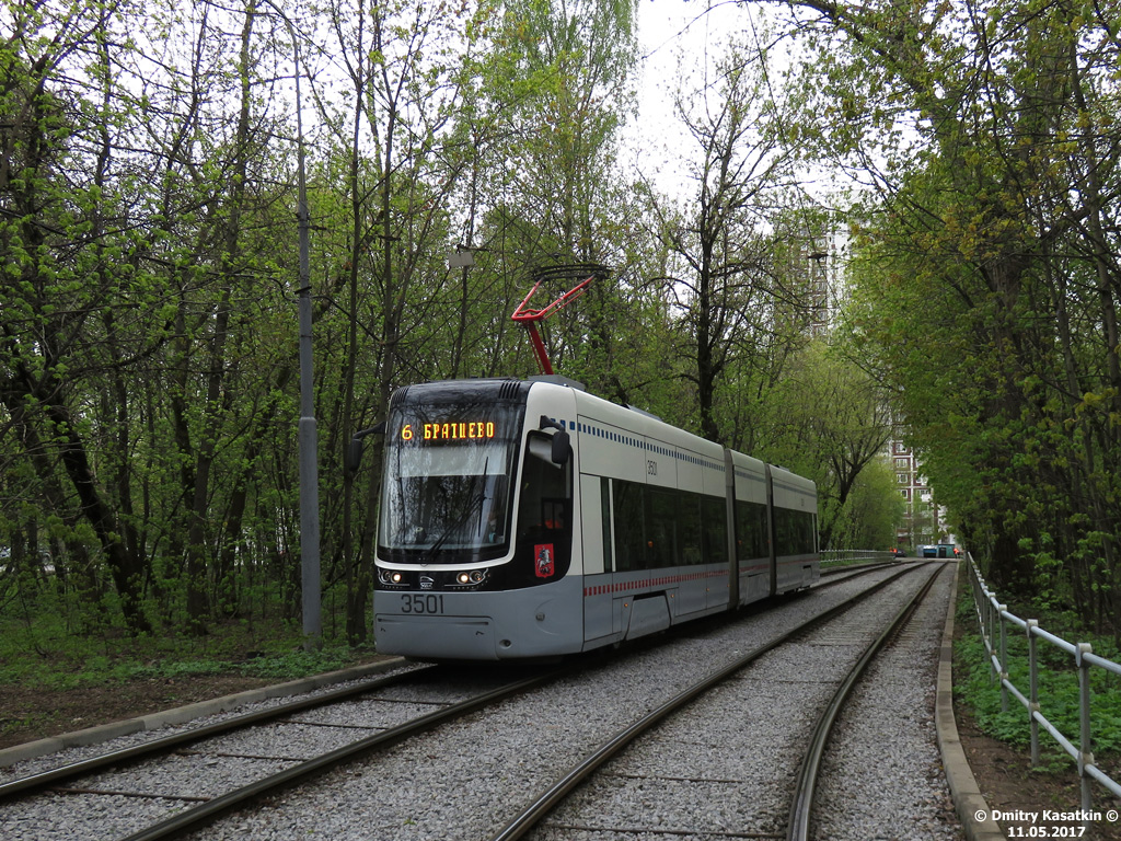 Москва, 71-414 (Pesa Fokstrot) № 3501