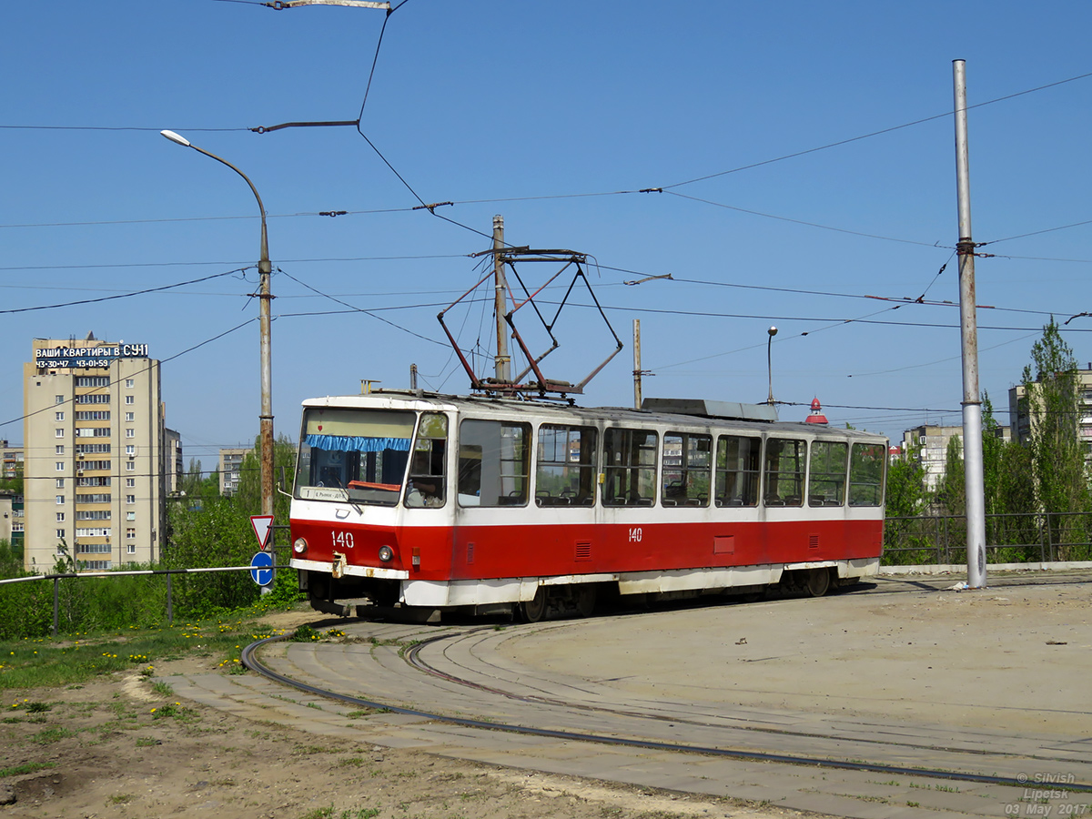 Липецк, Tatra T6B5SU № 140