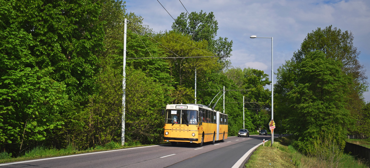 Пардубице, Škoda Sanos S 200 Tr № 329; Пардубице — Празднование 65-летия троллейбусного движения в Пардубице