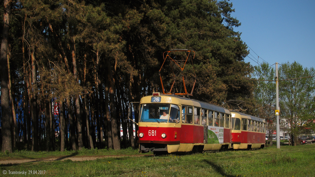 Харьков, Tatra T3SU № 681 Харьков, Tatra T3SU № 681