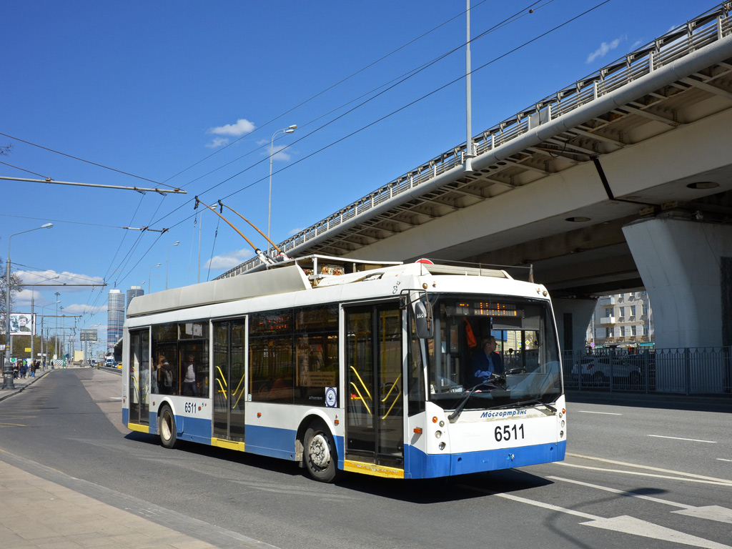 Москва, Тролза-5265.00 «Мегаполис» № 6511
