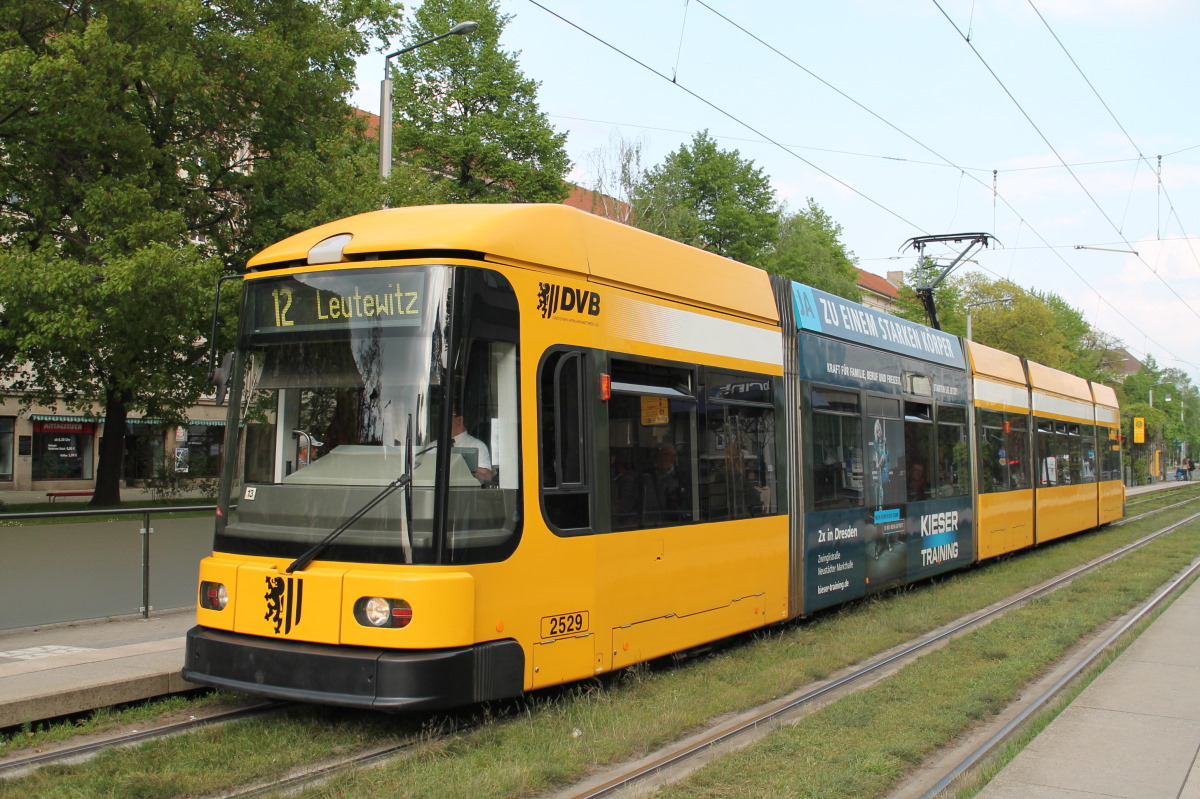 Дрезден, SachsenTram NGT 6 DD № 2529