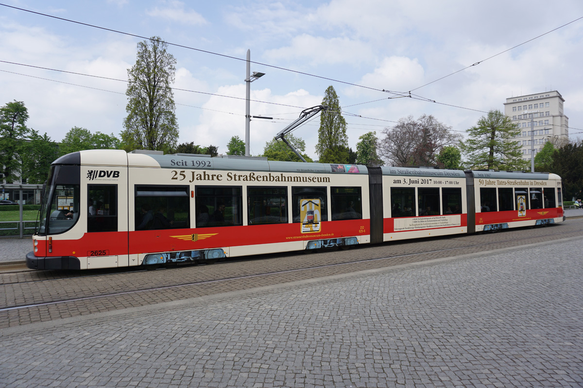 Дрезден, Bombardier NGT D8 DD 	 № 2625