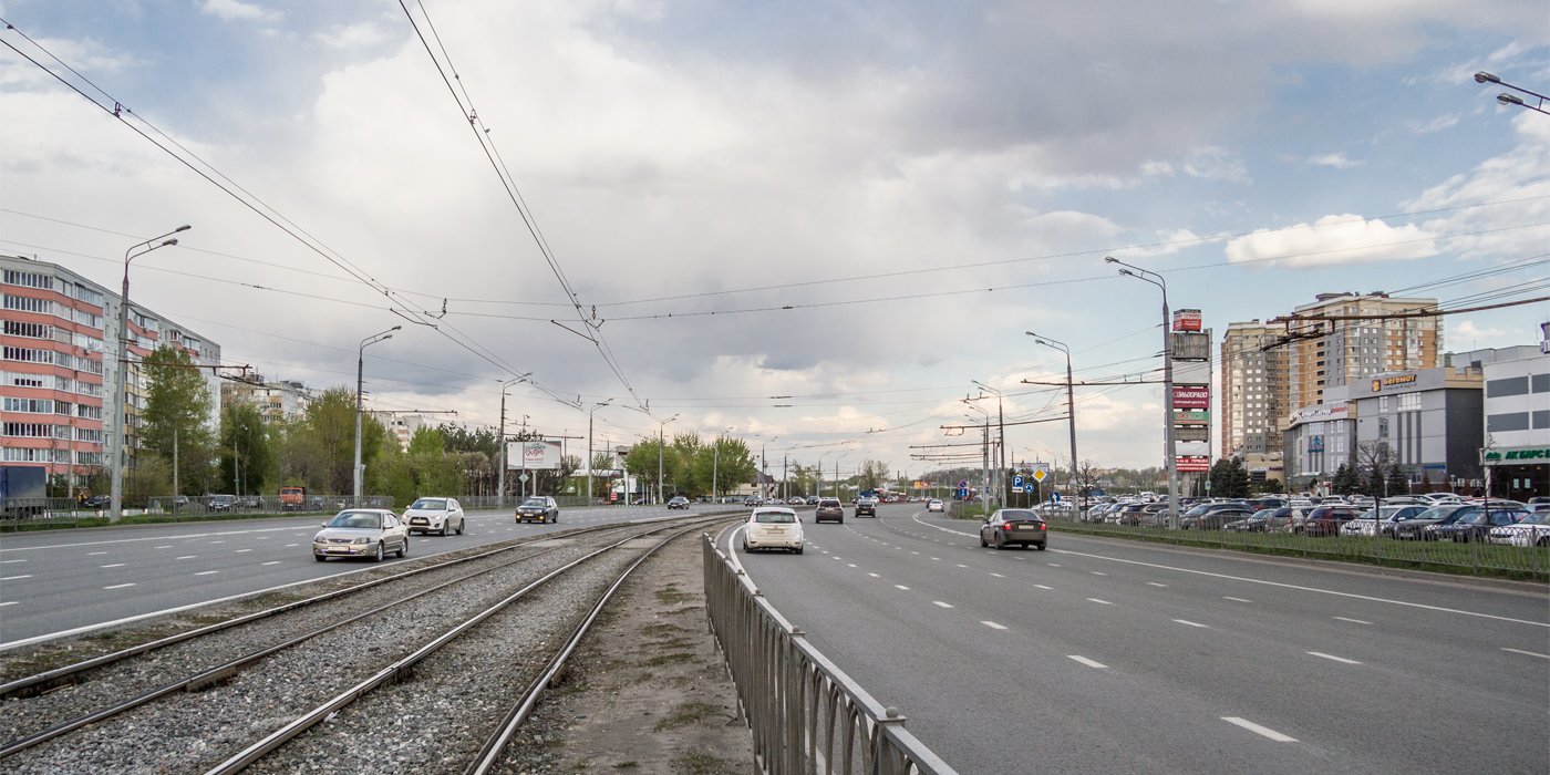 Kasan — Big tram circle; Kasan — Construction and reconstruction of the trolleybus lines; Kasan — ET Lines [2] — Right Bank