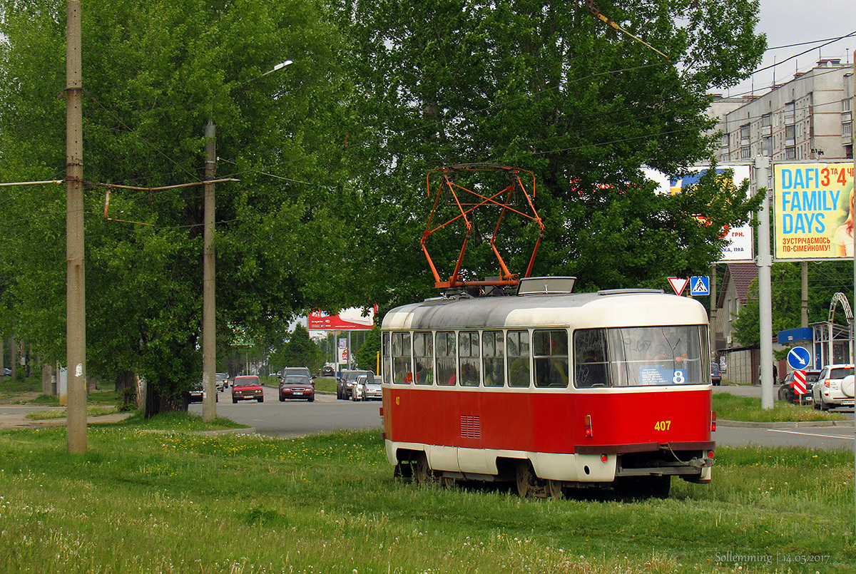 Charkov, Tatra T3SUCS č. 407