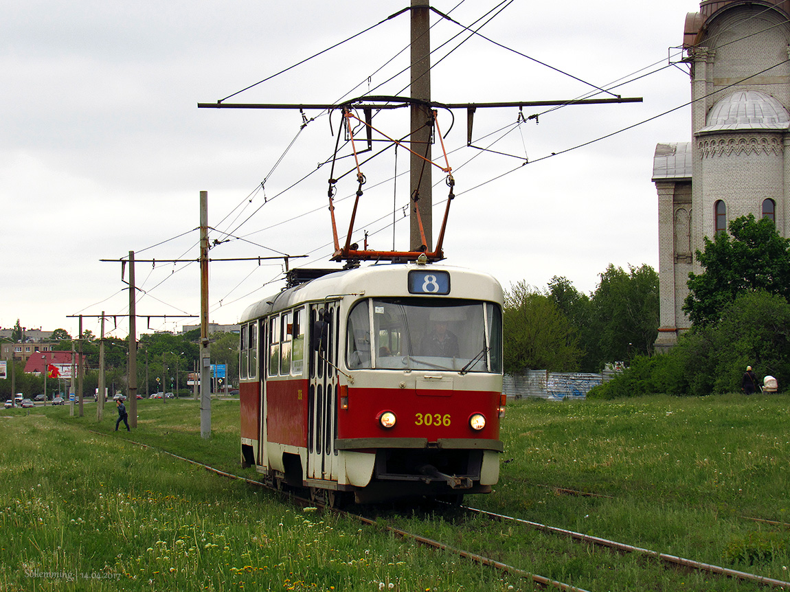 Харьков, Tatra T3A № 3036