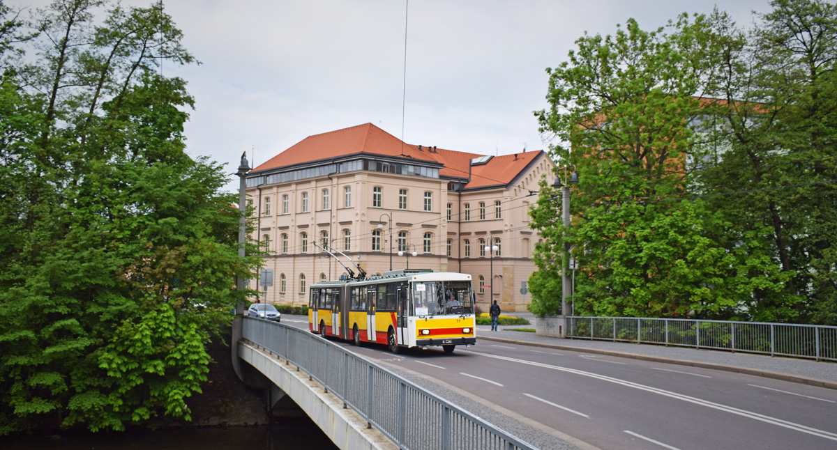 Градец-Кралове, Škoda 15Tr02/6 № 77; Пардубице — Празднование 65-летия троллейбусного движения в Пардубице