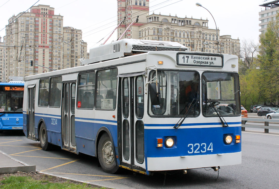 Москва, ЗиУ-682ГМ1 (с широкой передней дверью) № 3234