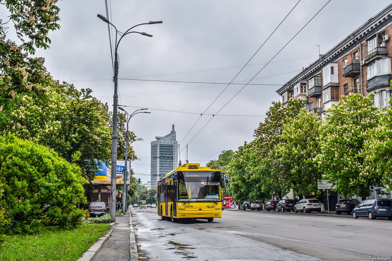 Киев, Богдан Т70110 № 3374