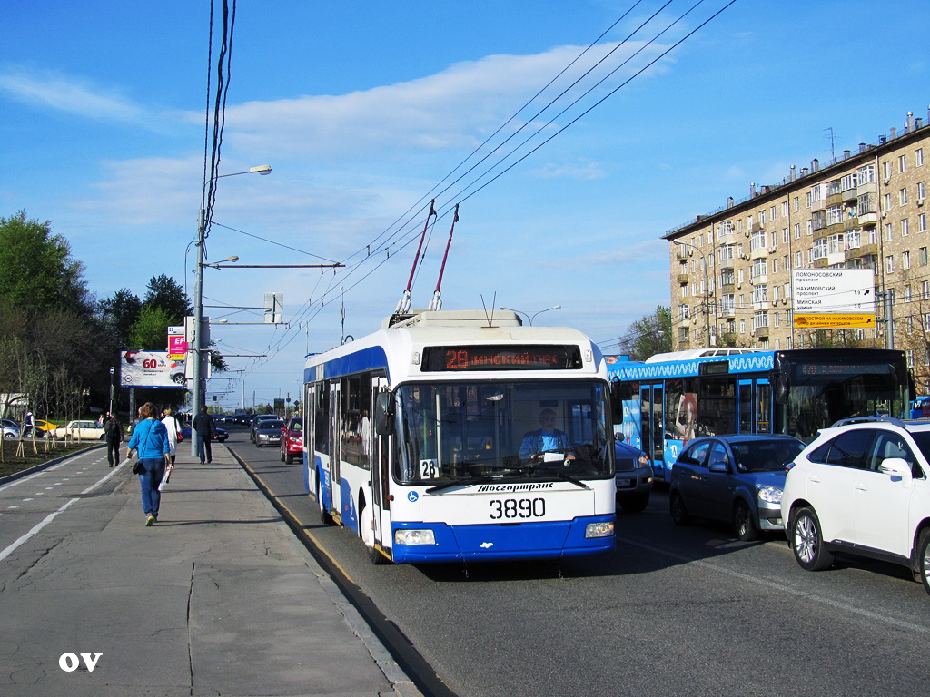Москва, СВАРЗ-6235.01 (БКМ 32100М) № 3890