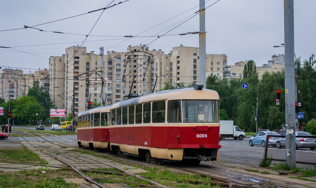 Киев, Tatra T3SU № 6004