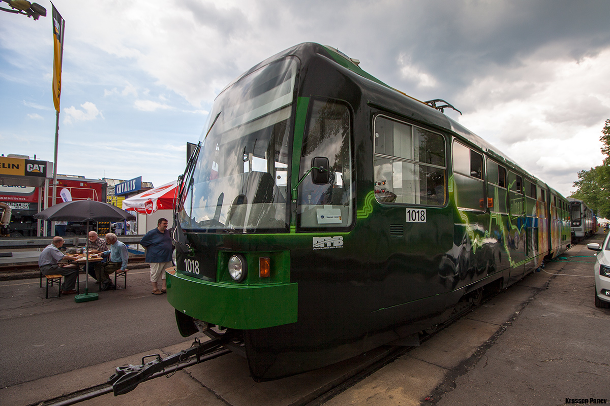 Brno, Tatra K2R-RT # 1018; Ostrava — Czech Raildays 2016