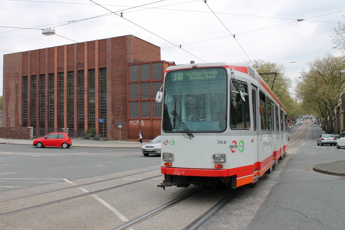 Бохум – Гельзенкирхен, Duewag M6S № 310