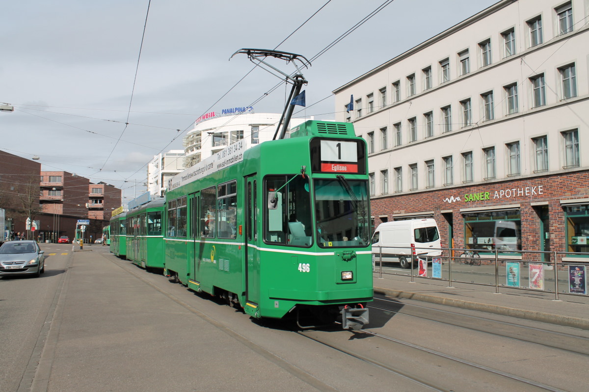 Базель, Schindler/SIG/BBC Be 4/4 № 496