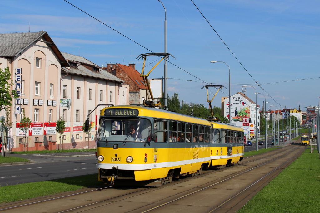 Пльзень, Tatra T3R.P № 255