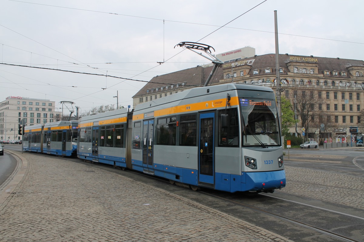Лейпциг, HeiterBlick NGTW6L № 1337 Лейпциг, HeiterBlick NGTW6L № 1337
