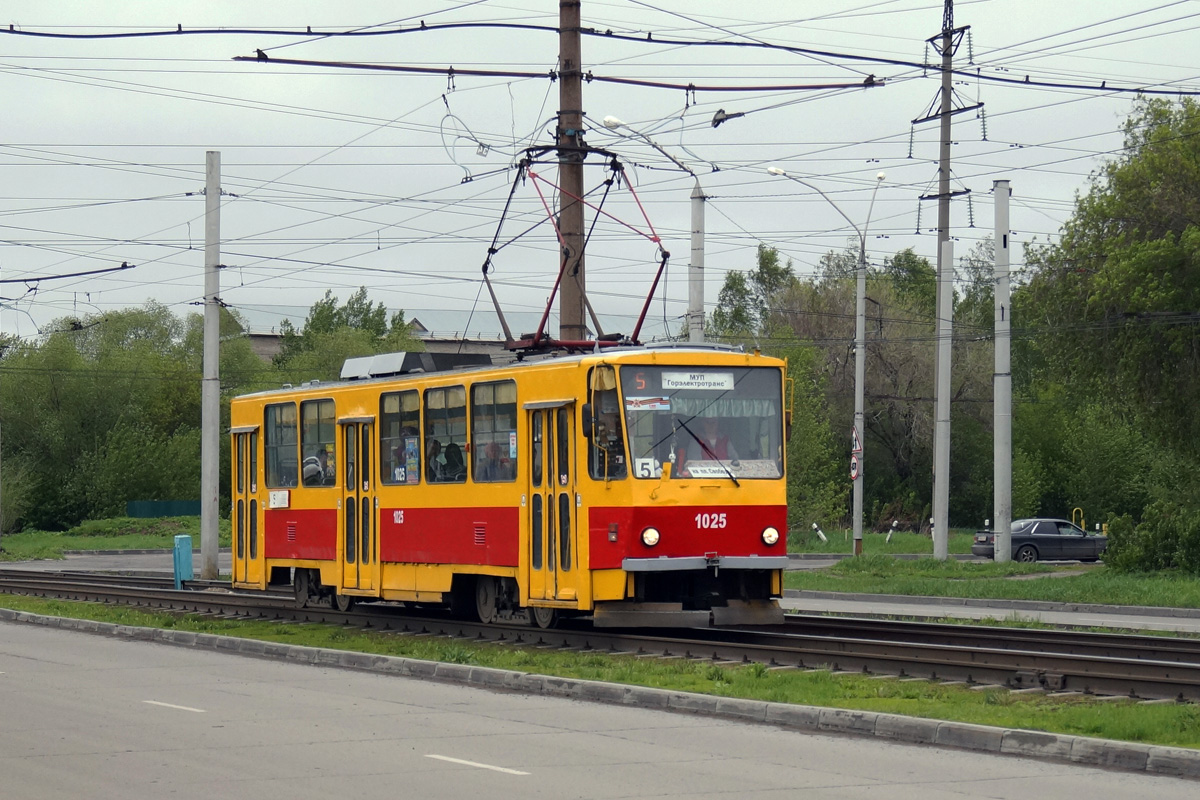 Барнаул, Tatra T6B5SU № 1025