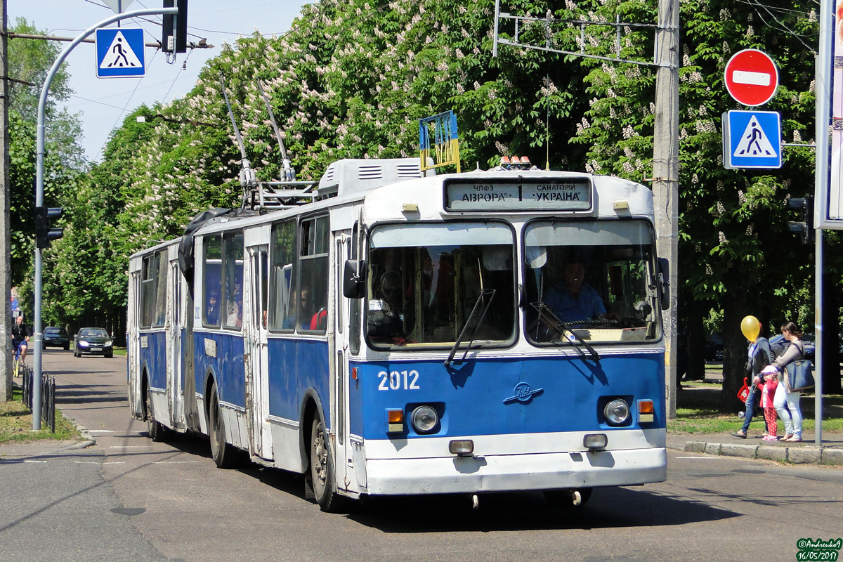 Черкассы, ЗиУ-683Б [Б00] № 2012