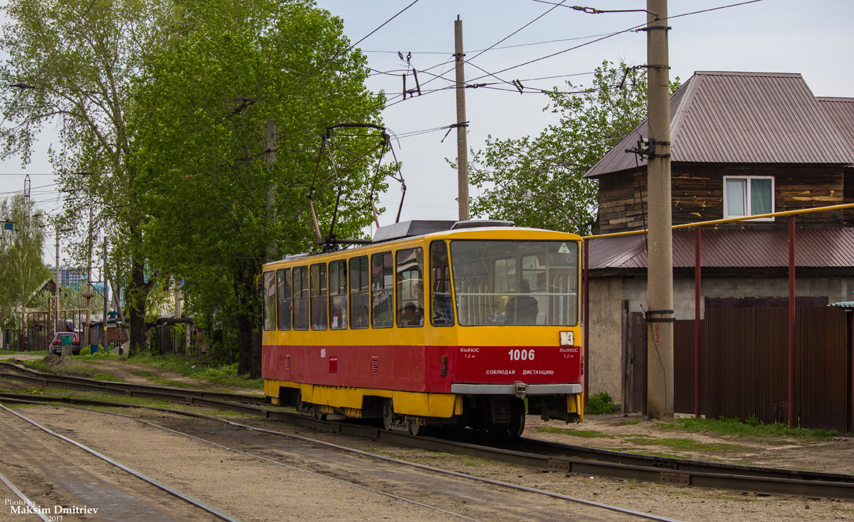 Барнаул, Tatra T6B5SU № 1006