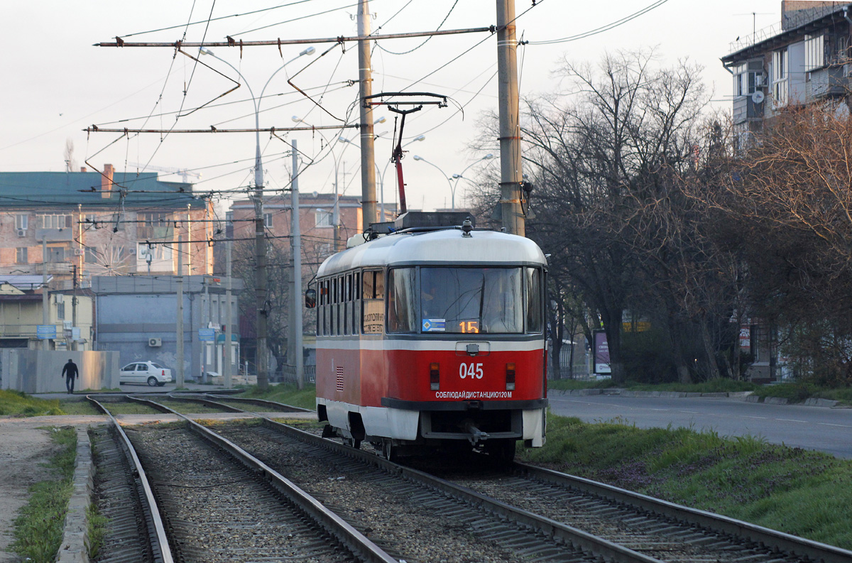 Краснодар, Tatra T3SU КВР ТМЗ № 045