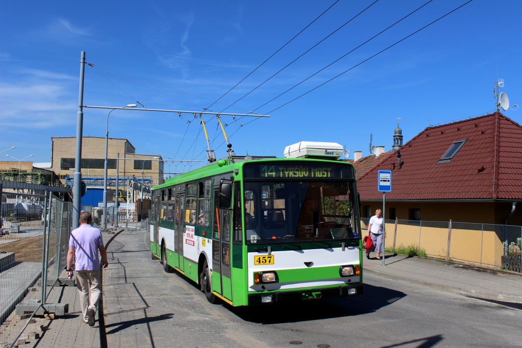Пльзень, Škoda 14TrM № 457