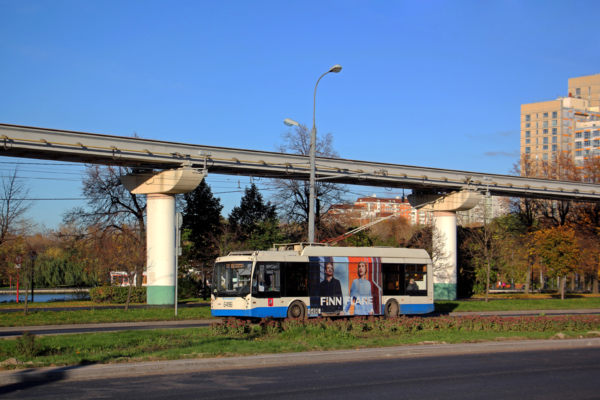 Москва, Тролза-5265.00 «Мегаполис» № 6496