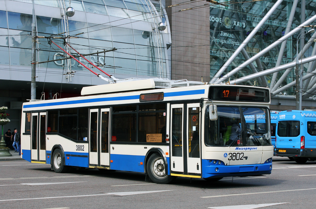 Москва, СВАРЗ-МАЗ-6235.00 № 3802
