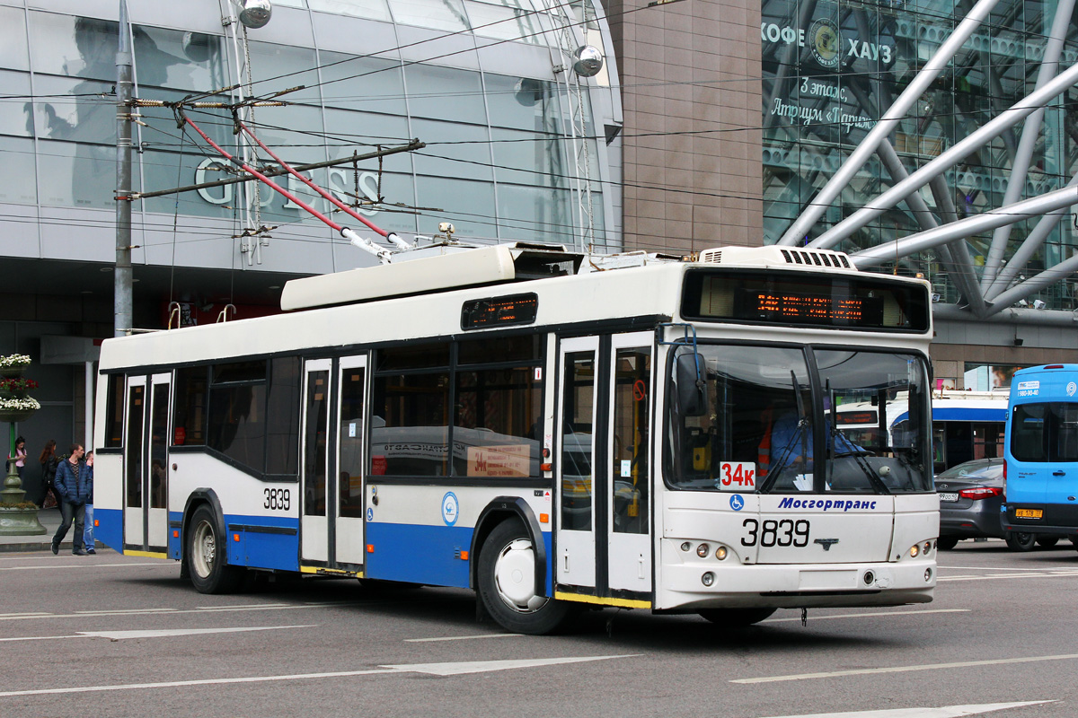 Москва, СВАРЗ-МАЗ-6235.00 № 3839
