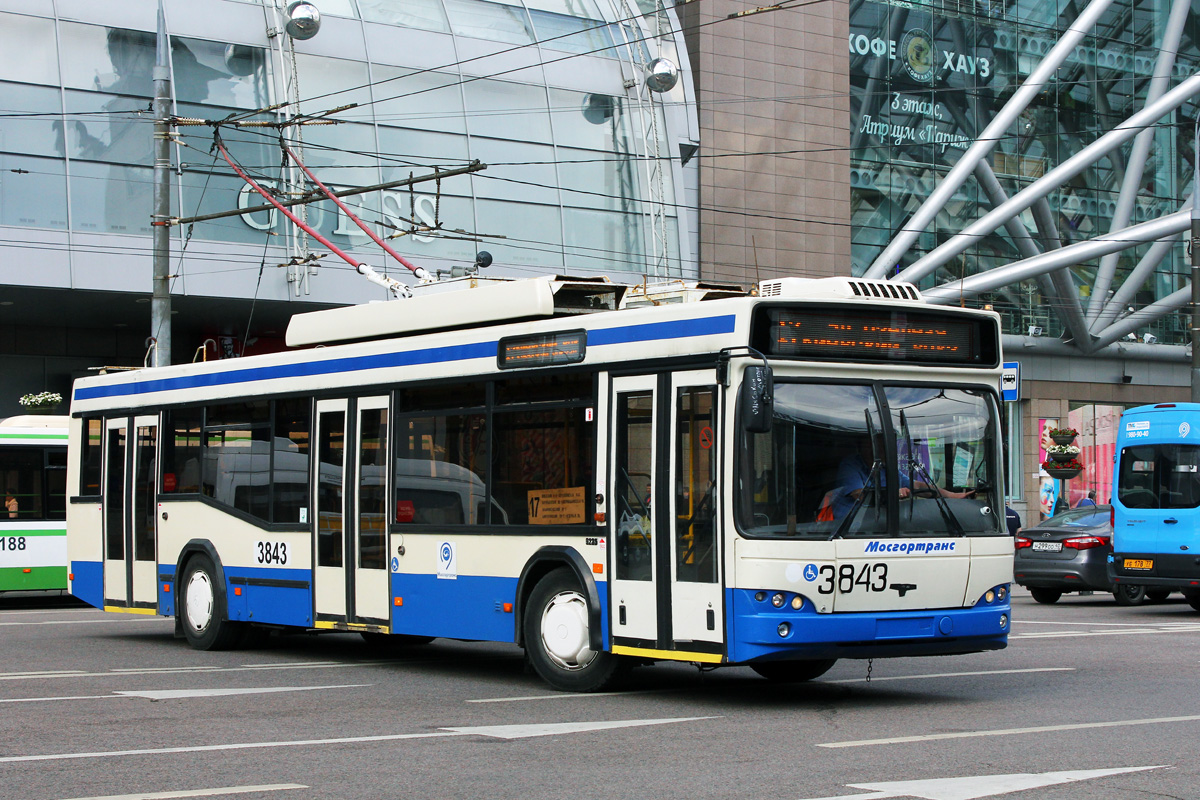 Москва, СВАРЗ-МАЗ-6235.00 № 3843