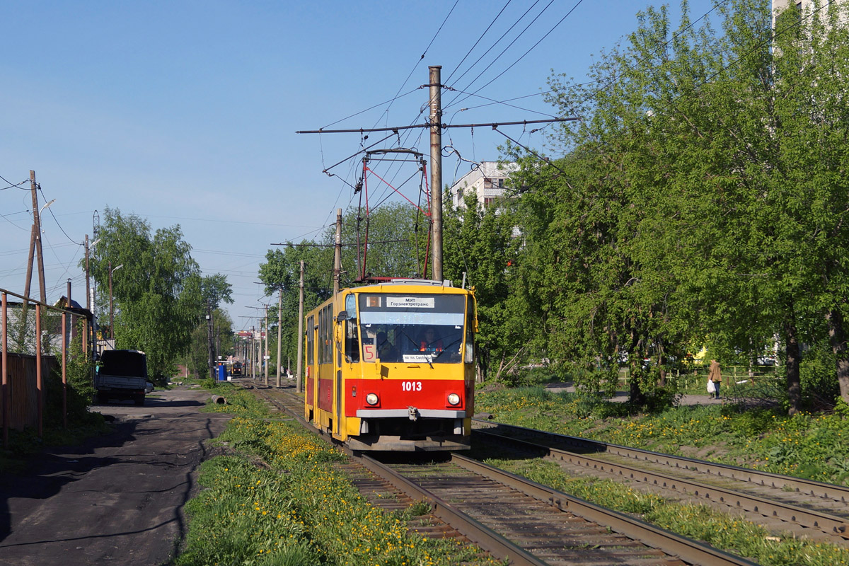 Барнаул, Tatra T6B5SU № 1013