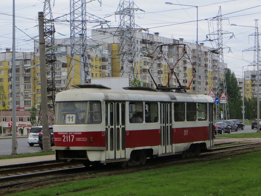 Самара, Tatra T3SU № 2117