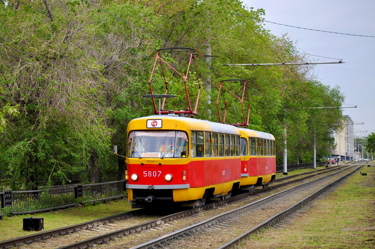 Волгоград, Tatra T3SU № 5807; Волгоград, Tatra T3SU № 5808