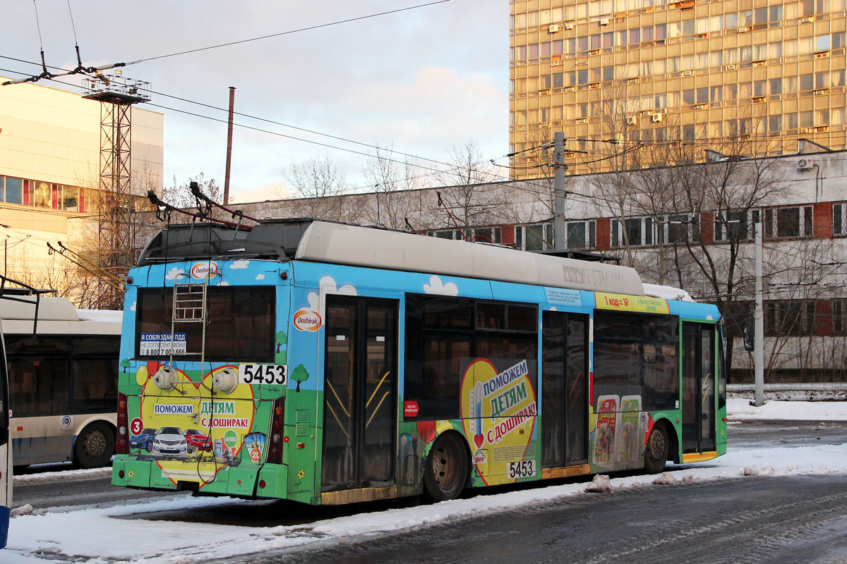 Москва, Тролза-5265.00 «Мегаполис» № 5453