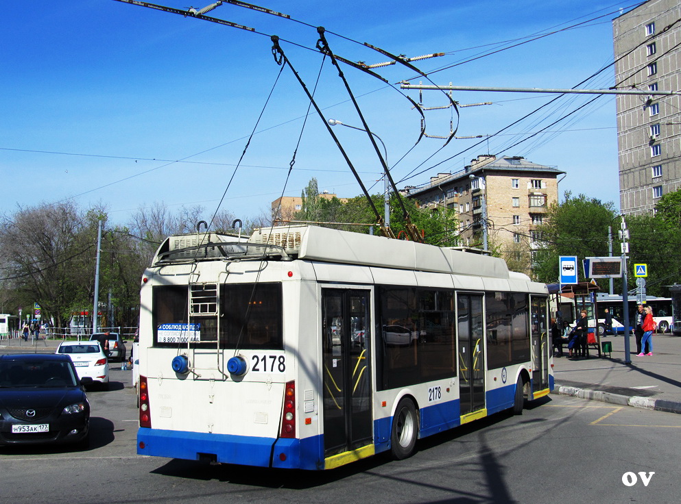 Москва, Тролза-5265.00 «Мегаполис» № 2178